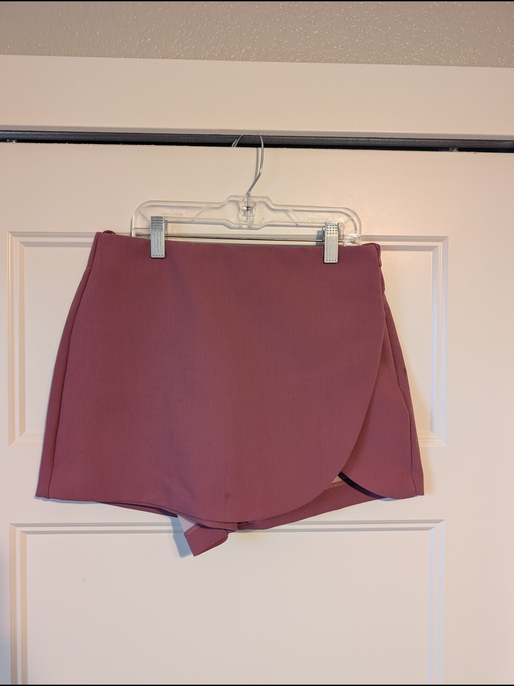 Zara Mauve Wrap Skort
